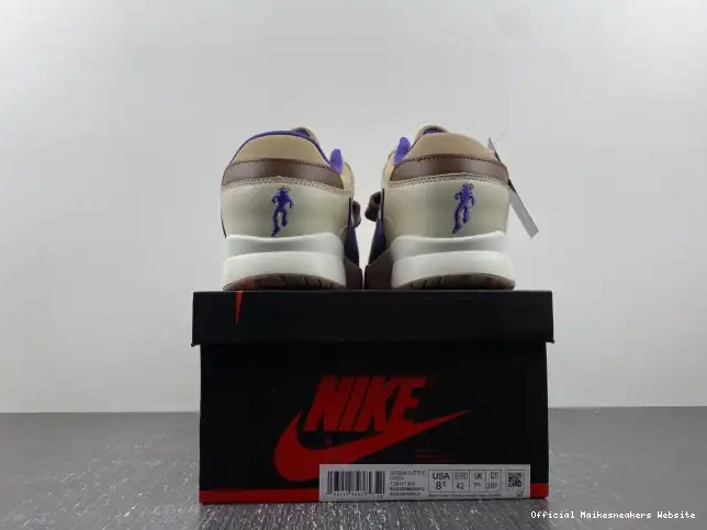 Official Maikesneakers X TRAVIS FZ8117-900 THE JORDAN SCOTT CHECK CUT 0601